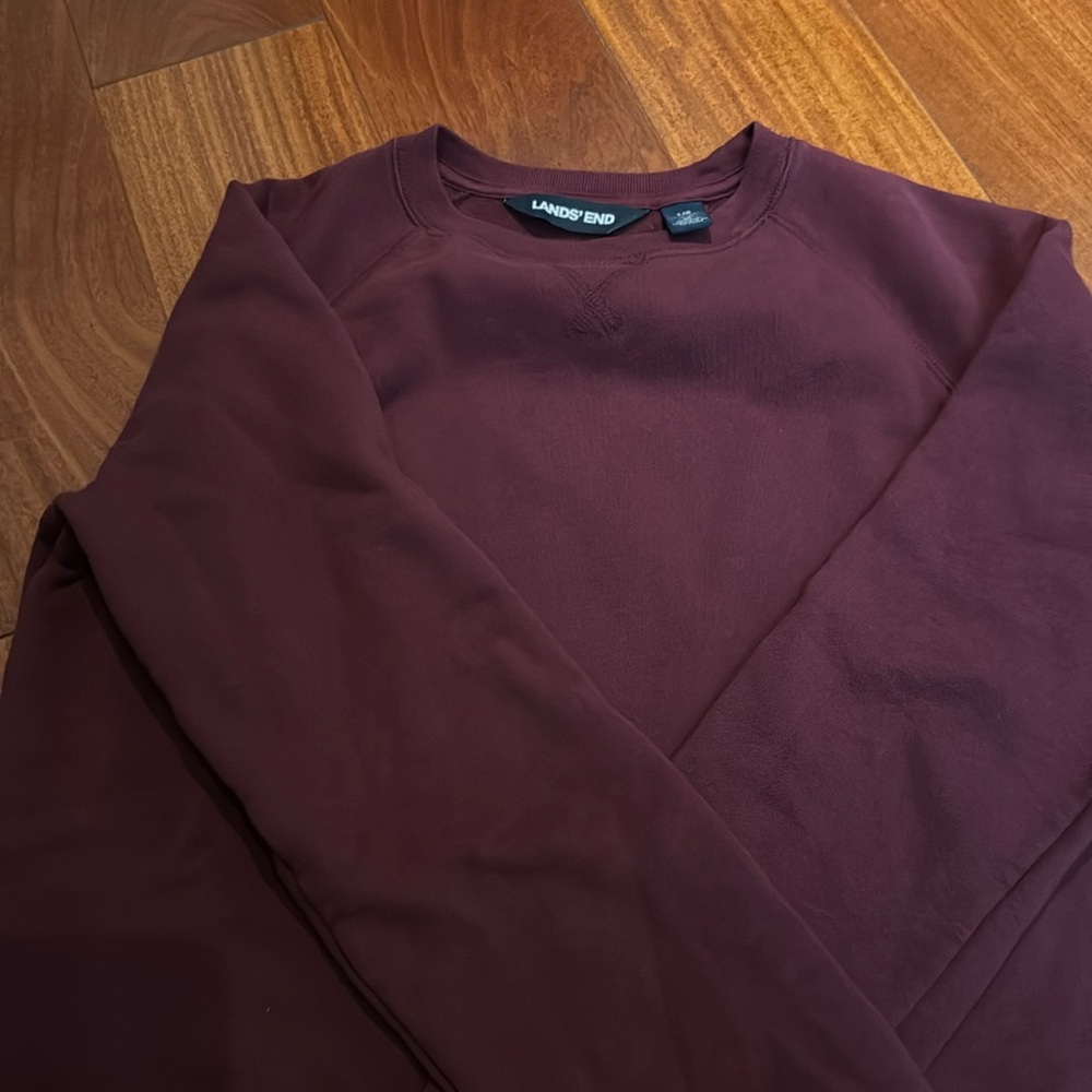 LANDS’ END KIDS CREWNECK SWEATSHIRT